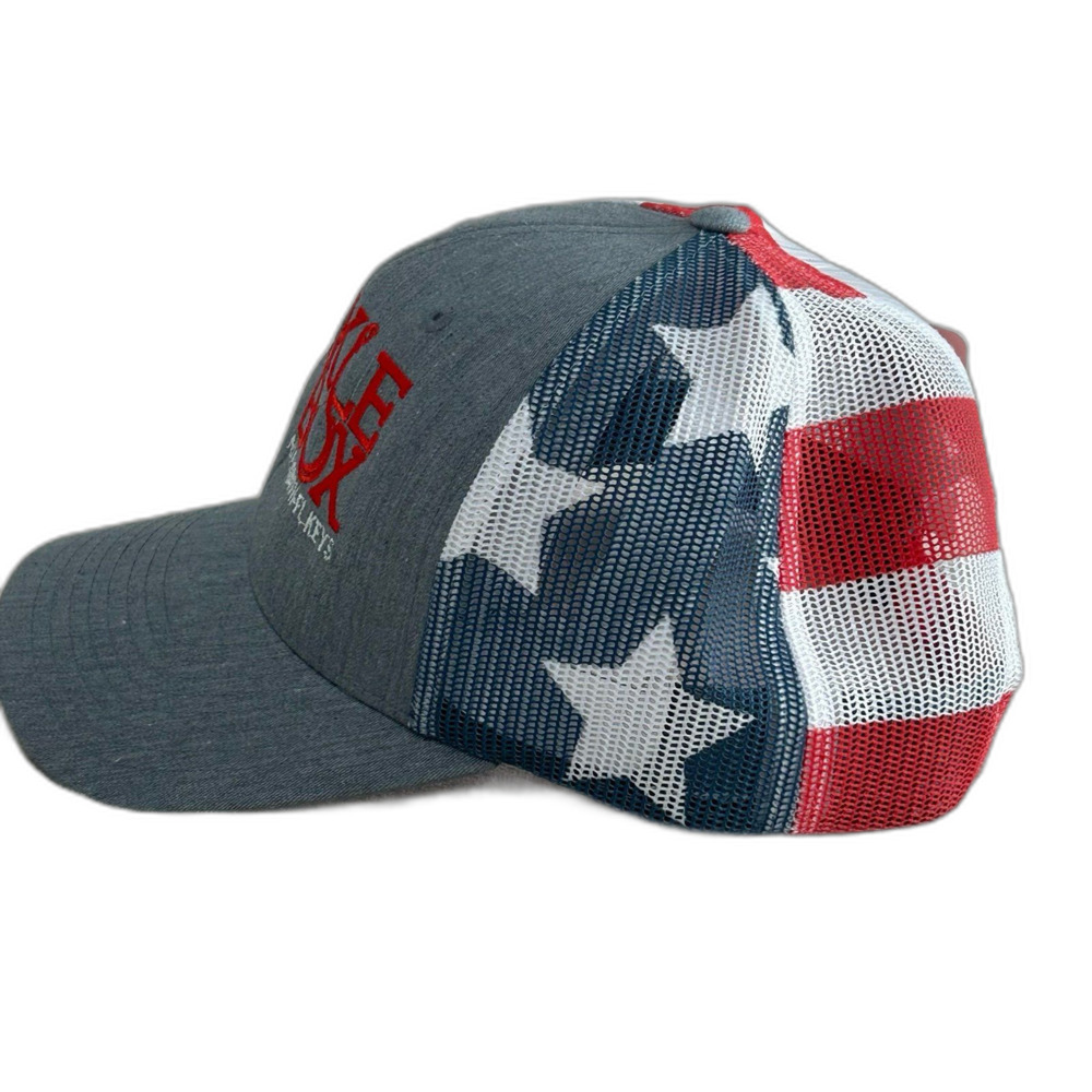Richardson Cap Hat Men's SnapBack Tackle Box Marathon Fla.Keys USA Inspired - Picture 7 of 12